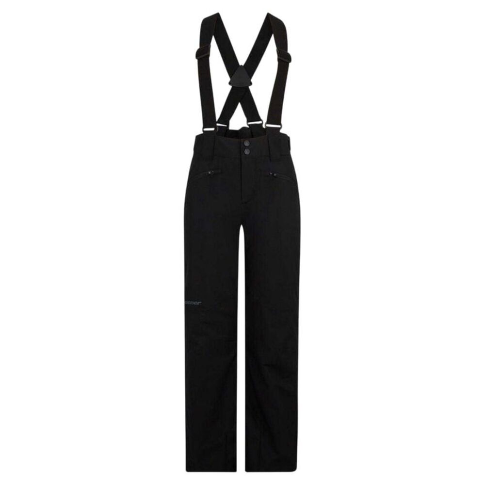 Ziener Childrens/Kids Logo Ski Trousers / Black